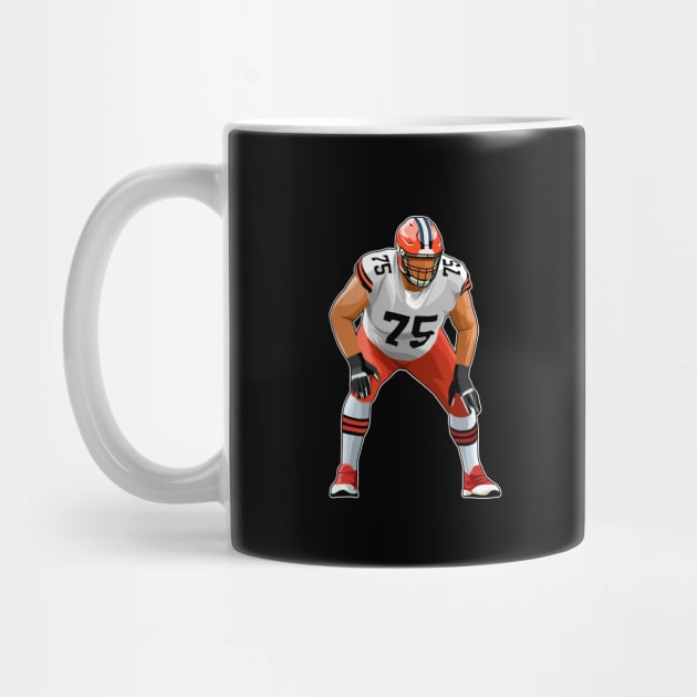 Joel Bitonio #75 Defend by GuardWall17